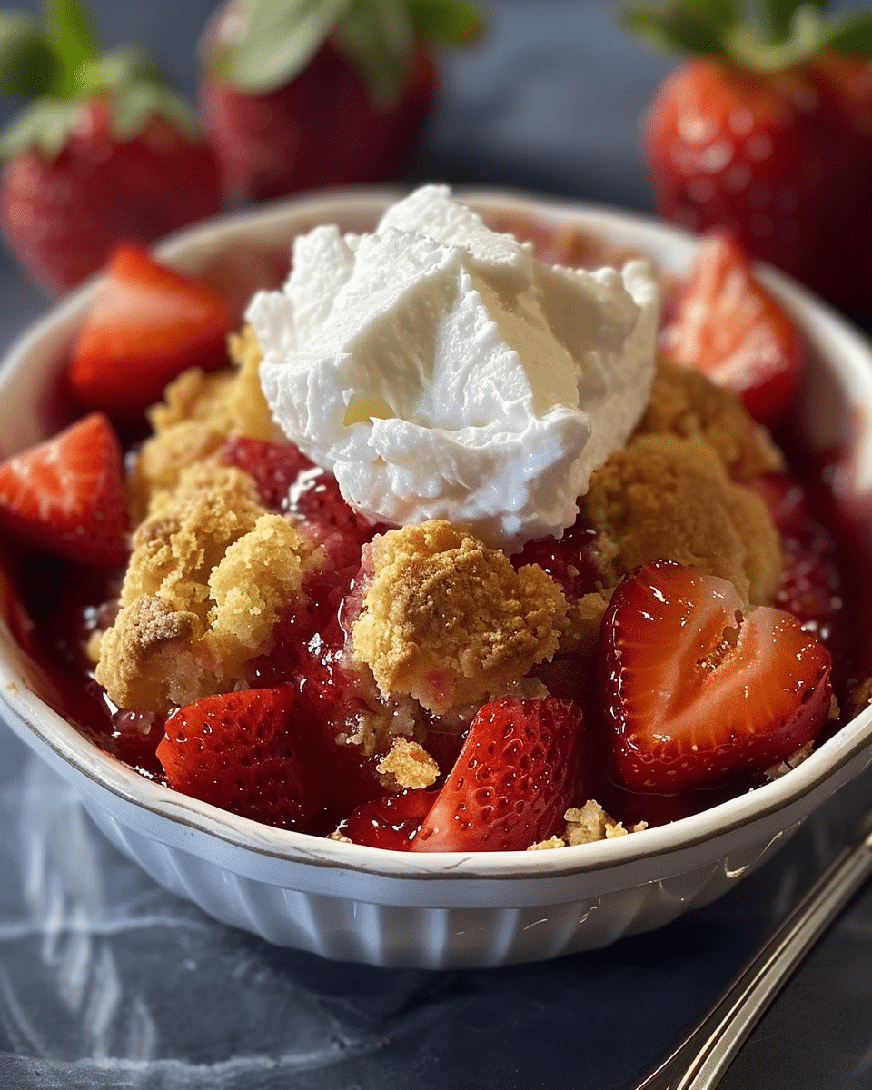 Strawberry Cobbler