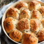 Cheesy Garlic Herb Pull‑Apart Rolls
