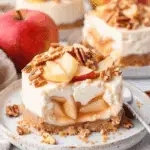 Mini No‑Bake Apple Pie Cheesecakes