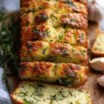 Cheese, Herb & Garlic Quick Bread