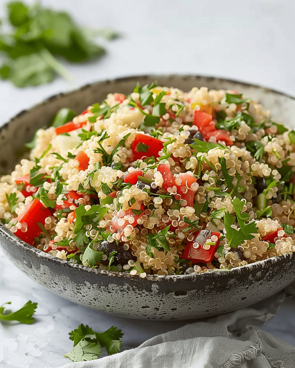 Zesty Quinoa Salad