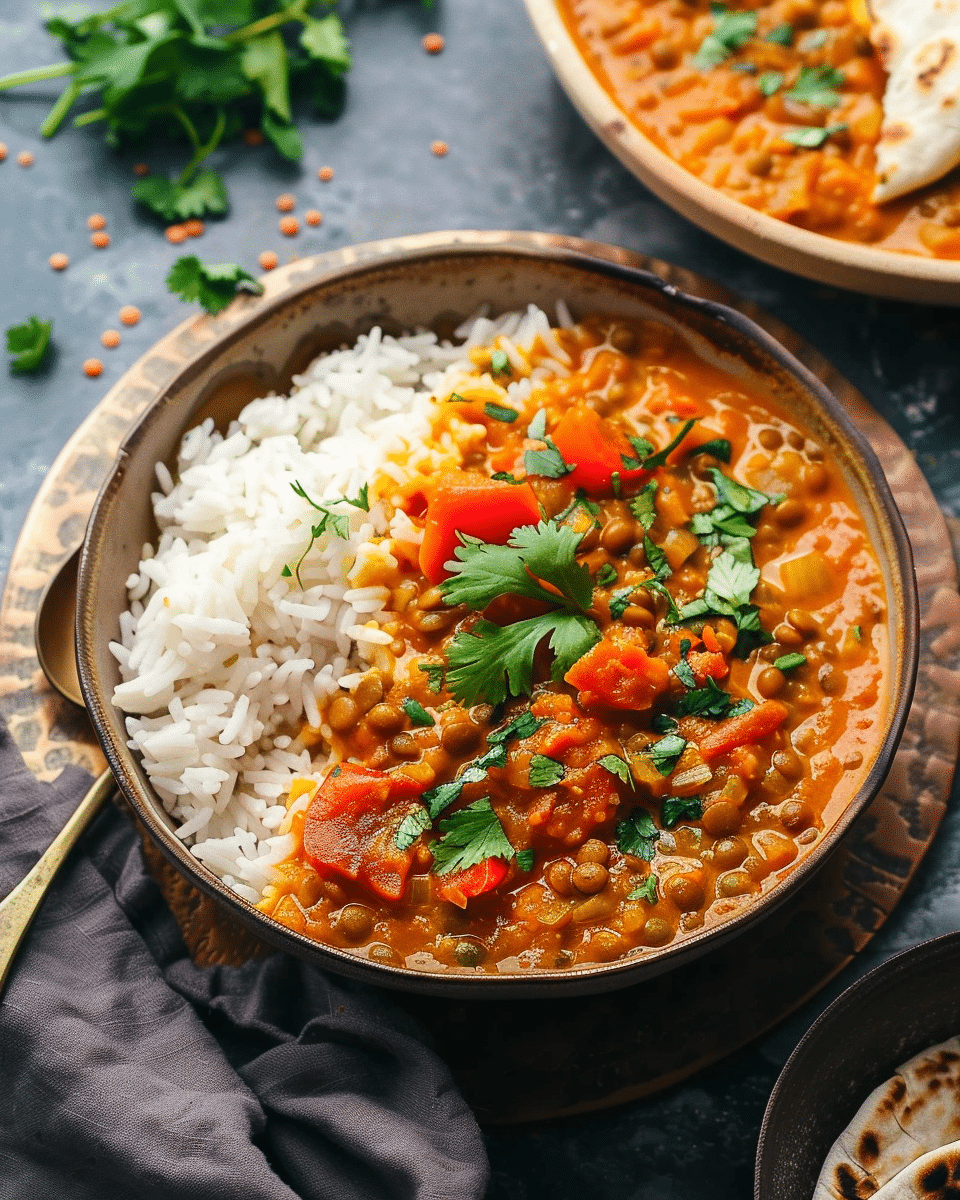 Creamy Coconut Lentil Curry