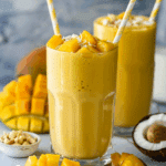 Mango Coconut Milk Smoothie
