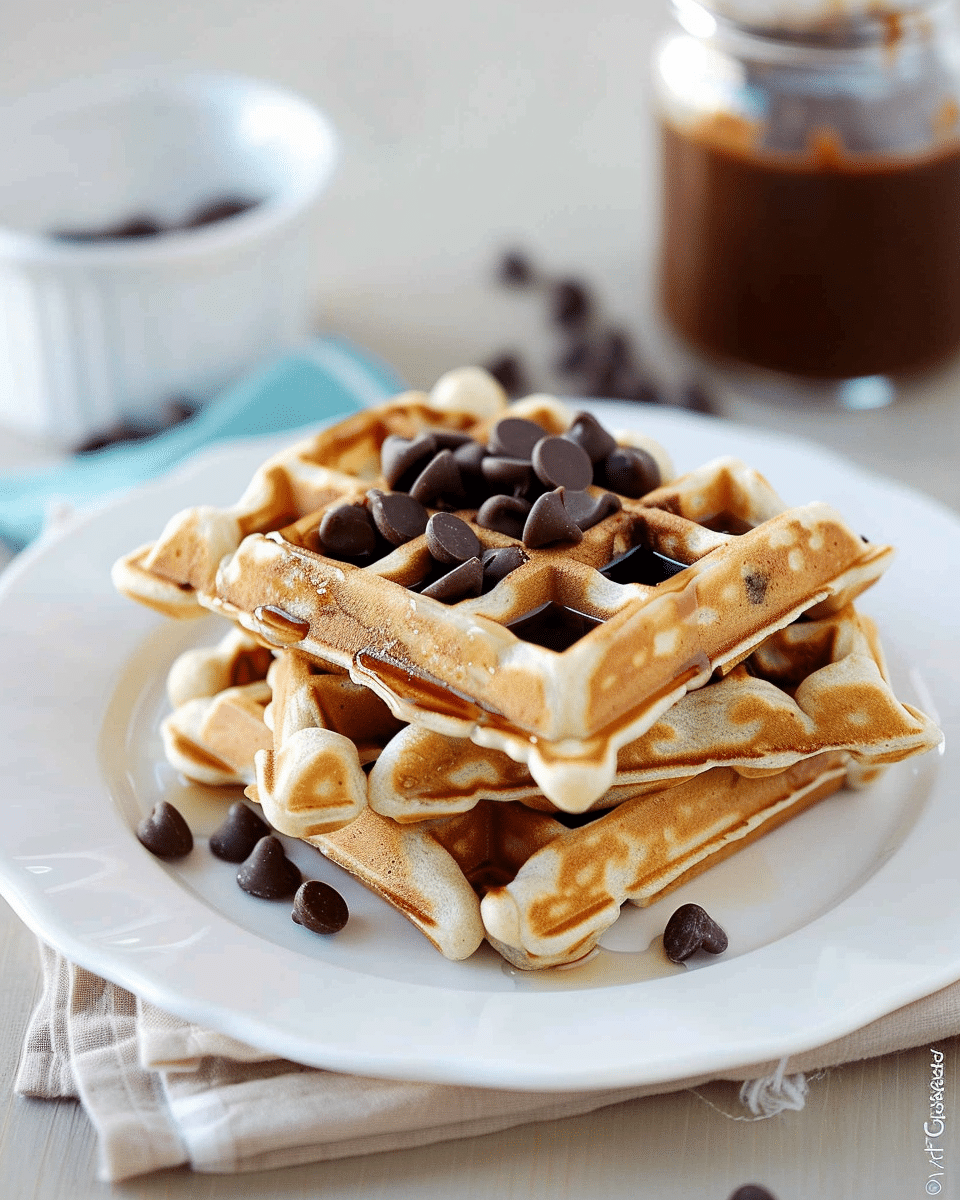 Chocolate Chip Waffles