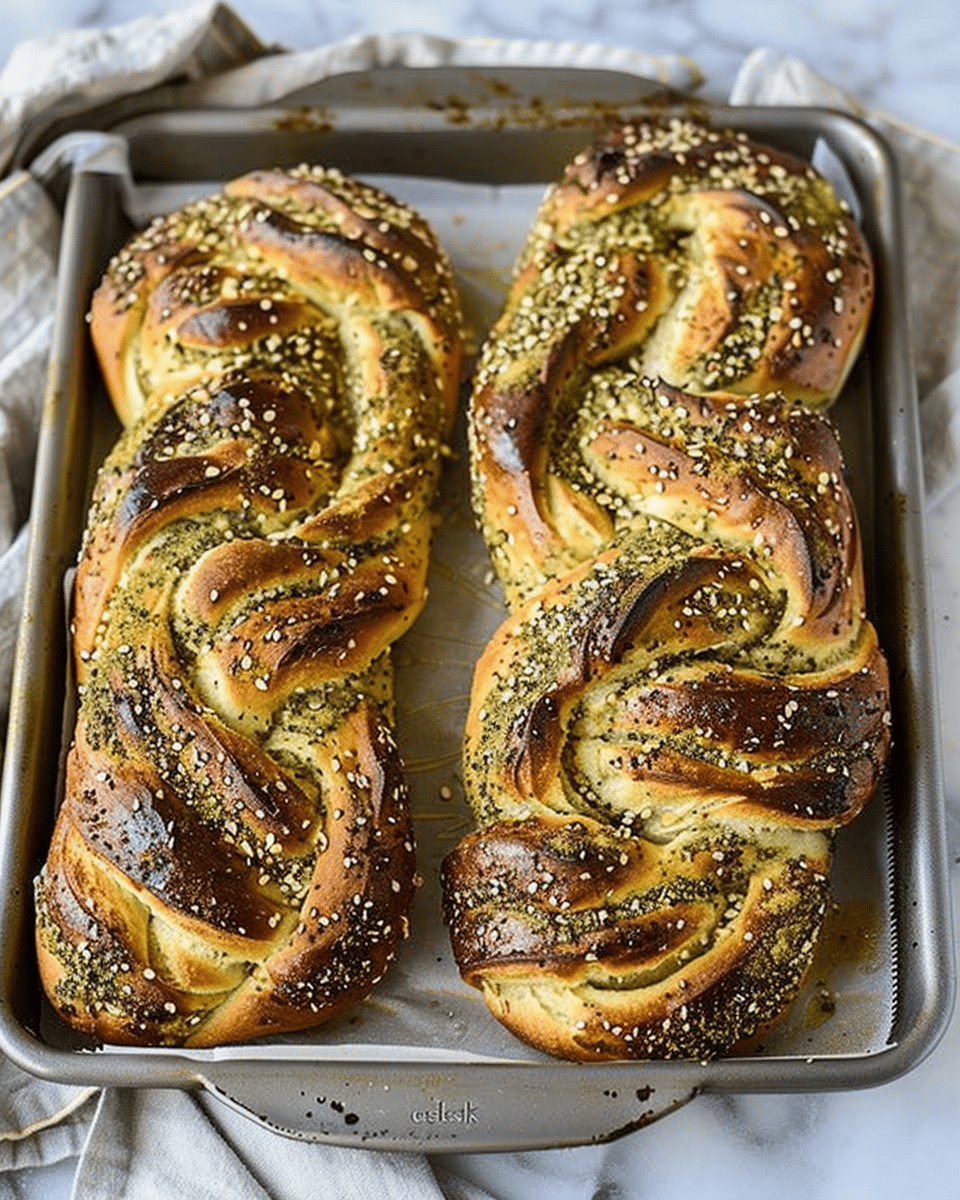 Za’atar Swirl Bread