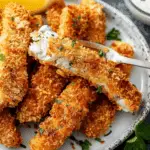 Homemade Crispy Baked Fish Sticks