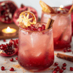 Pomegranate Cinnamon Mocktail