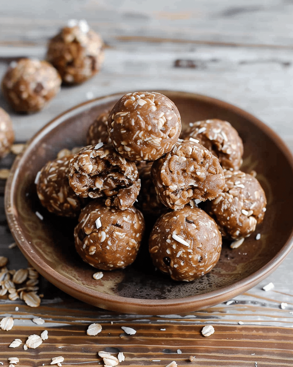 Chocolate Peanut Butter Protein Balls