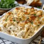Chicken Alfredo Casserole