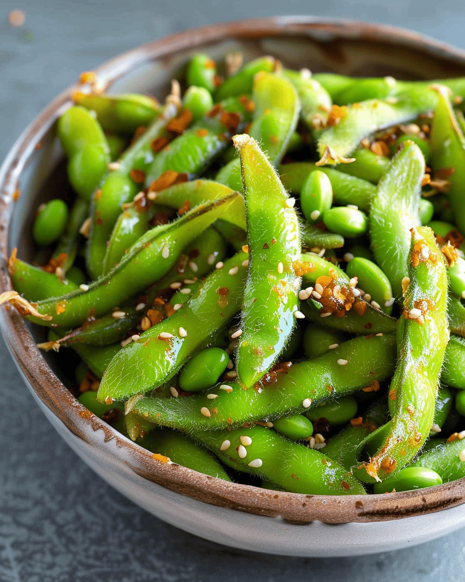 Spicy Edamame