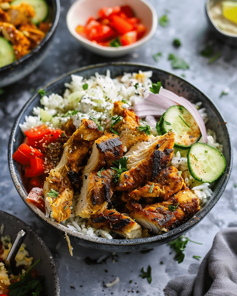Chicken Shawarma Bowls