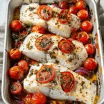 Mediterranean Baked Cod