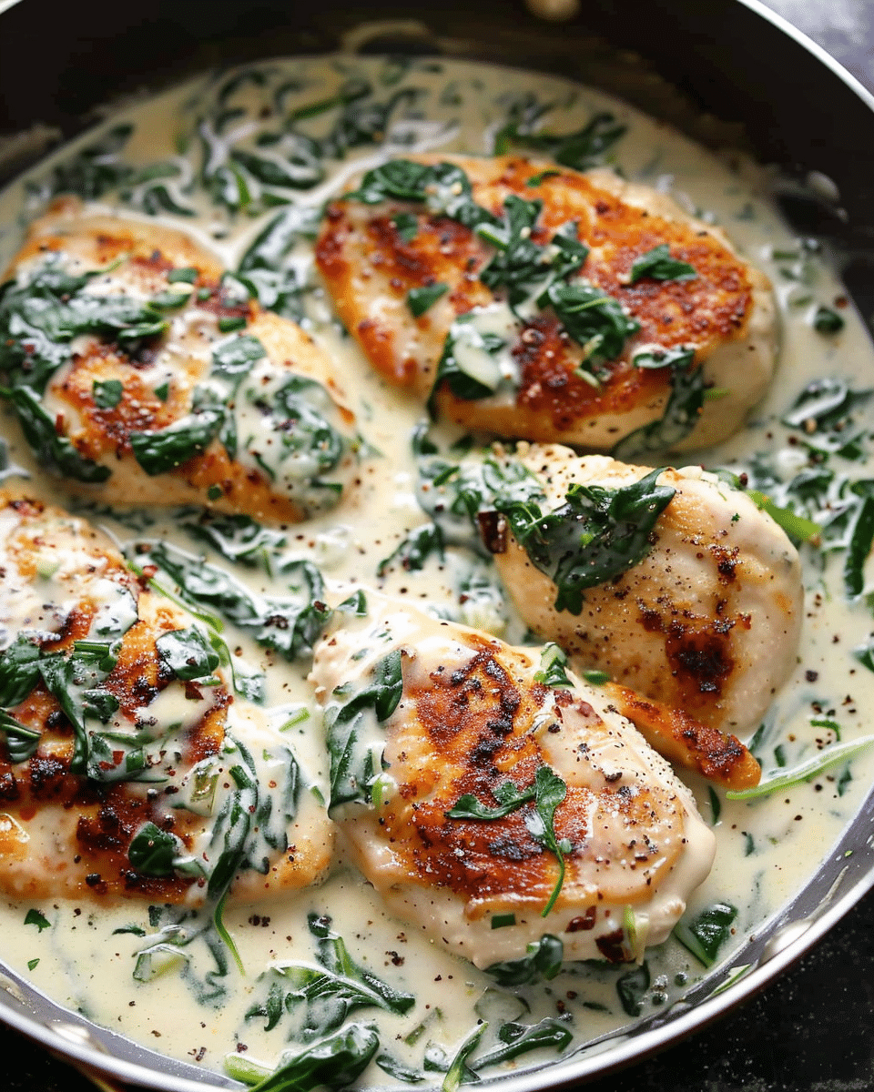 Creamy Spinach Chicken