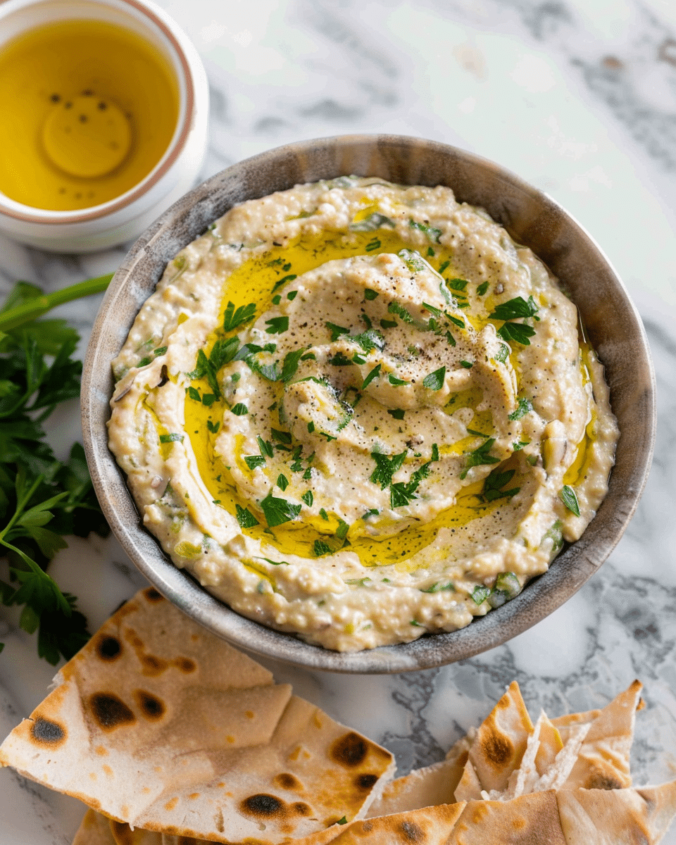 Baba Ganoush (Roasted Eggplant Dip)