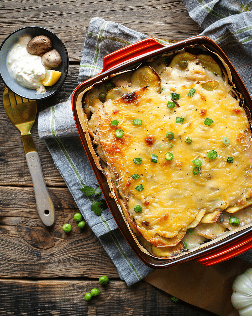 Winter Chicken and Vegetable Casserole