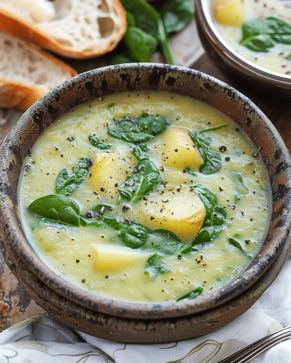 Spinach Potato Soup