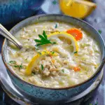 Avgolemono Soup (Greek Lemon Chicken Soup)