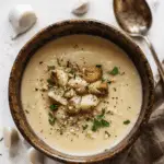Roasted Garlic Soup – Rich and Creamy