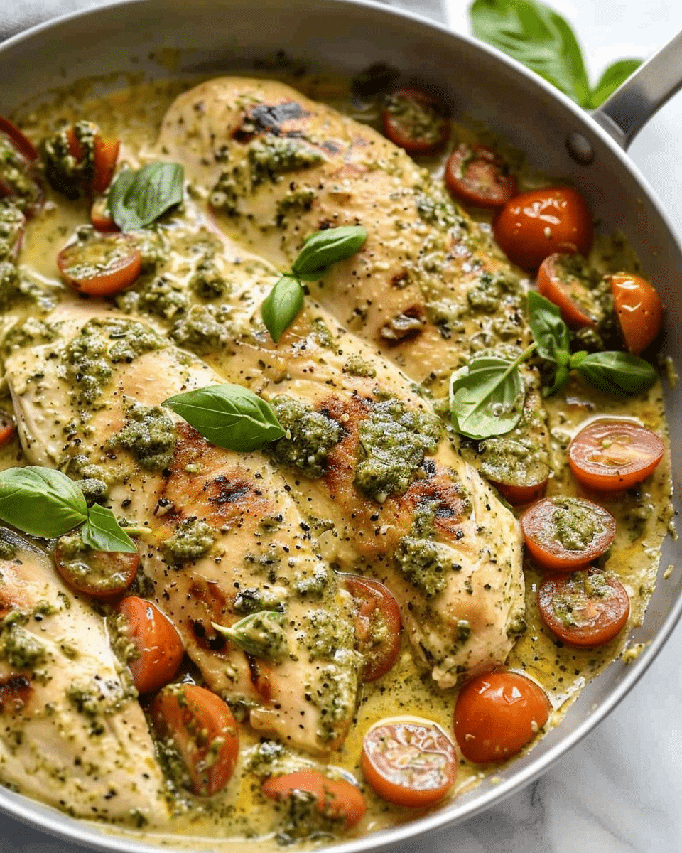 Creamy Pesto Chicken