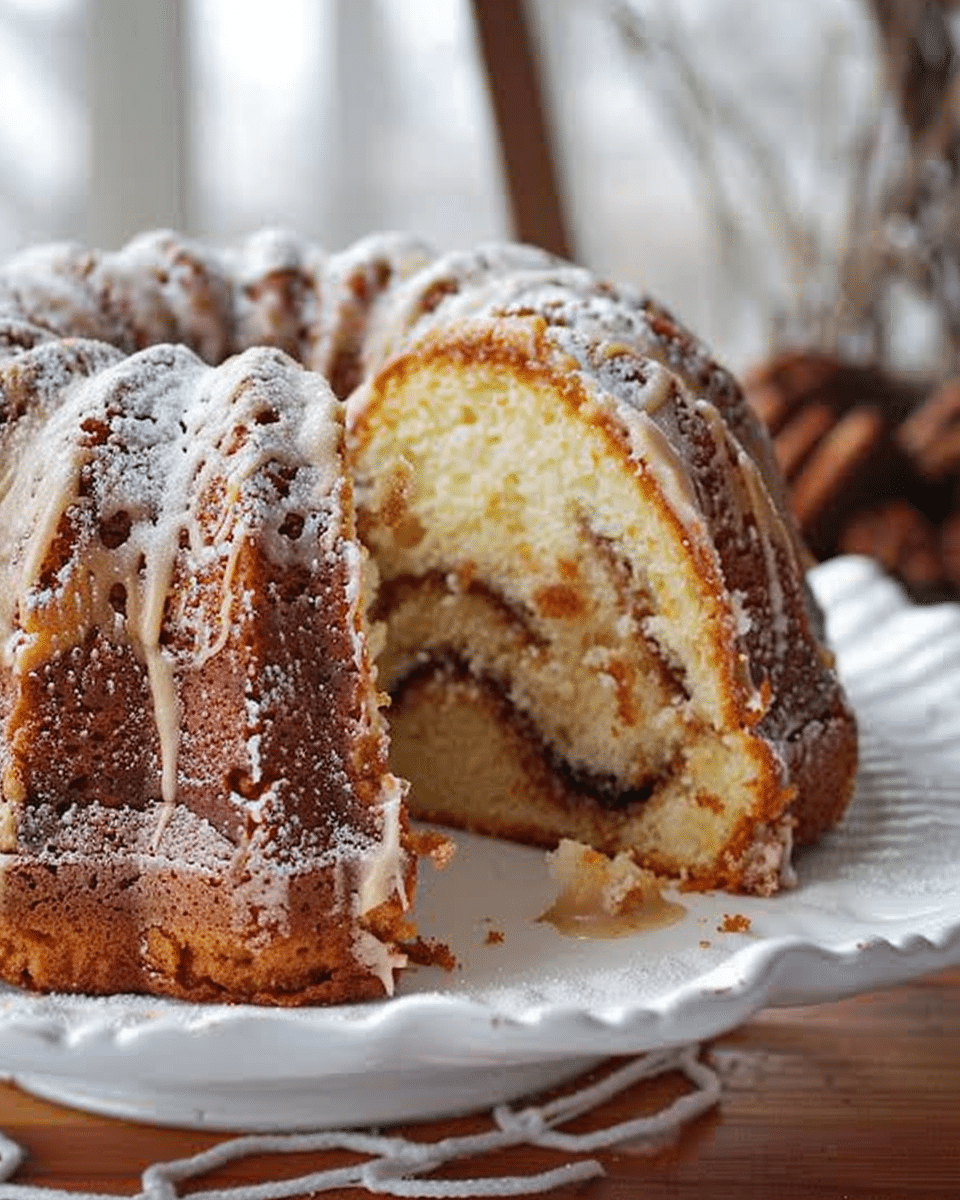 Cinnamon Swirl Bundt Coffee Cake