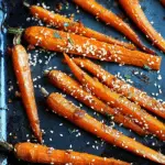 Sesame Roasted Carrots