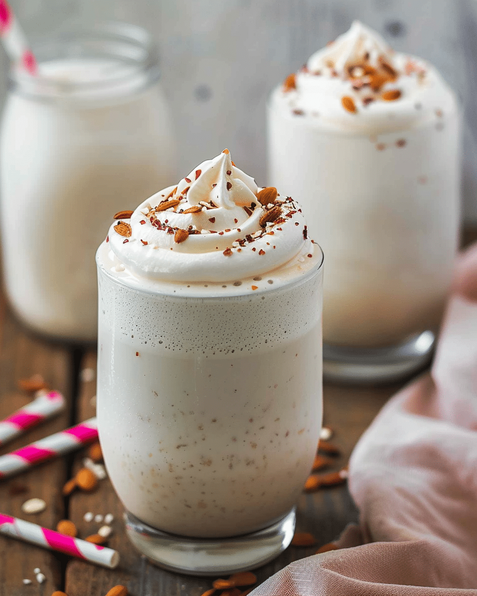 Almond Milk Milkshake