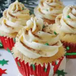 Easy Eggnog Cupcakes