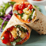 Mediterranean Veggie Wrap