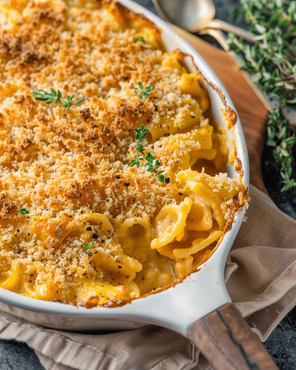 Butternut Squash Pasta Bake