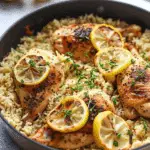 One‑Pot Lemon Herb Chicken and Rice