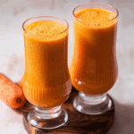 5 Minute Raw Carrot and Fresh Ginger Smoothie