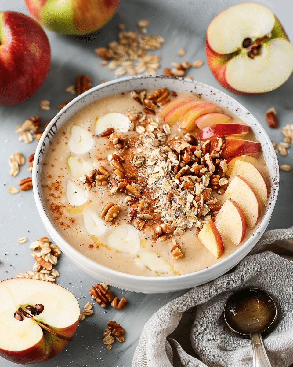 Apple Pie Smoothie Bowl