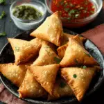 Vegetable samosas
