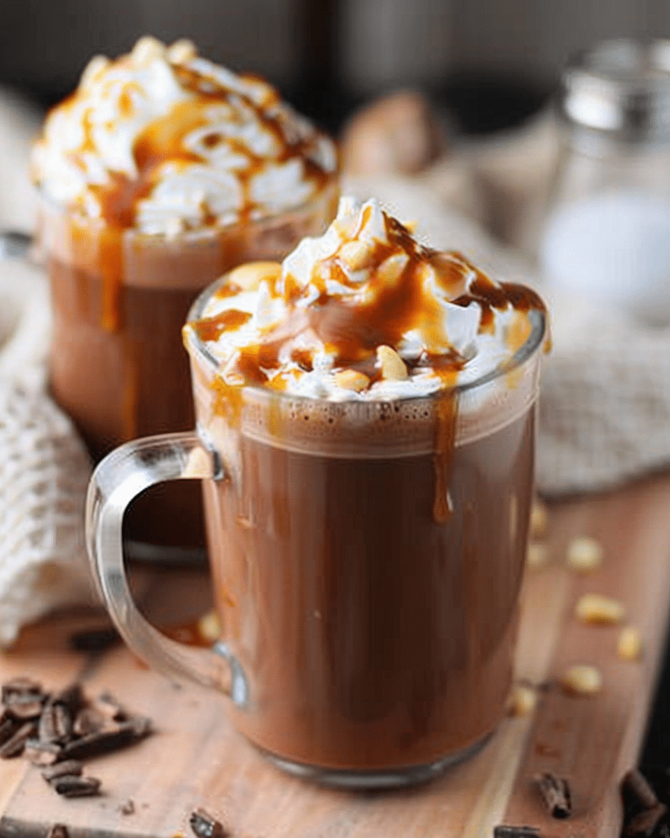 Salted Caramel Hot Chocolate
