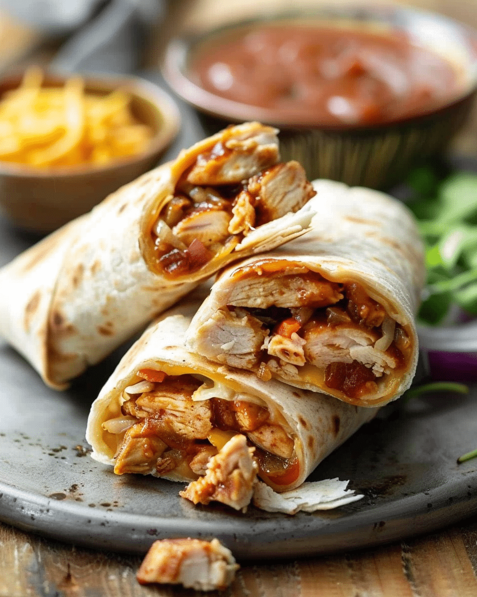 BBQ Chicken Wrap