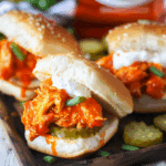 Air Fryer Crispy Buffalo Chicken Sliders