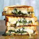 Grilled‑Cheese Spinach Sandwich