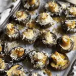 Easy Parmesan Mushrooms