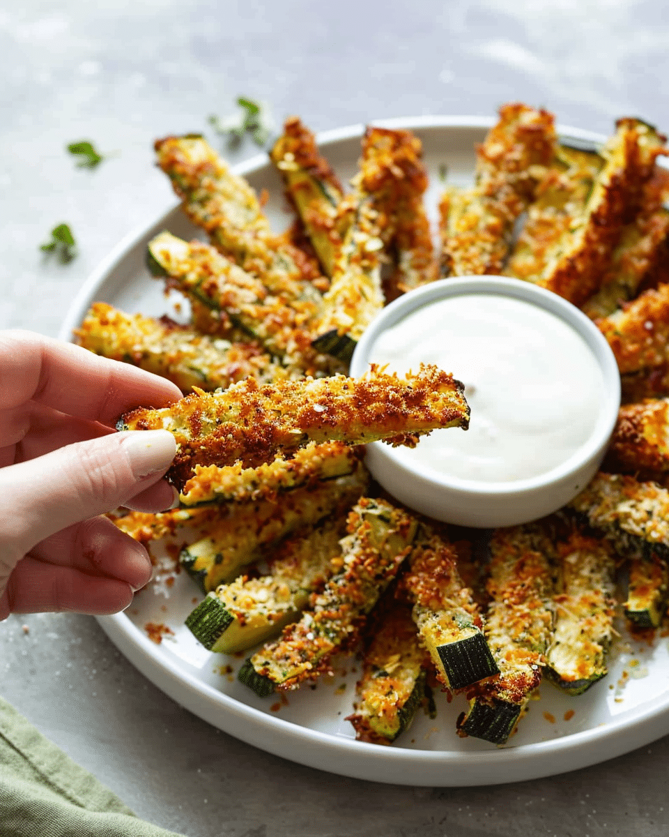 Crispy Baked Zucchini Fries