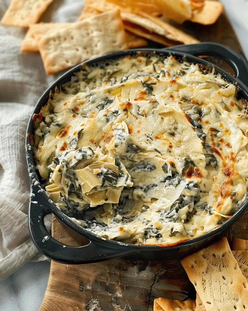 Creamy Spinach Artichoke Dip