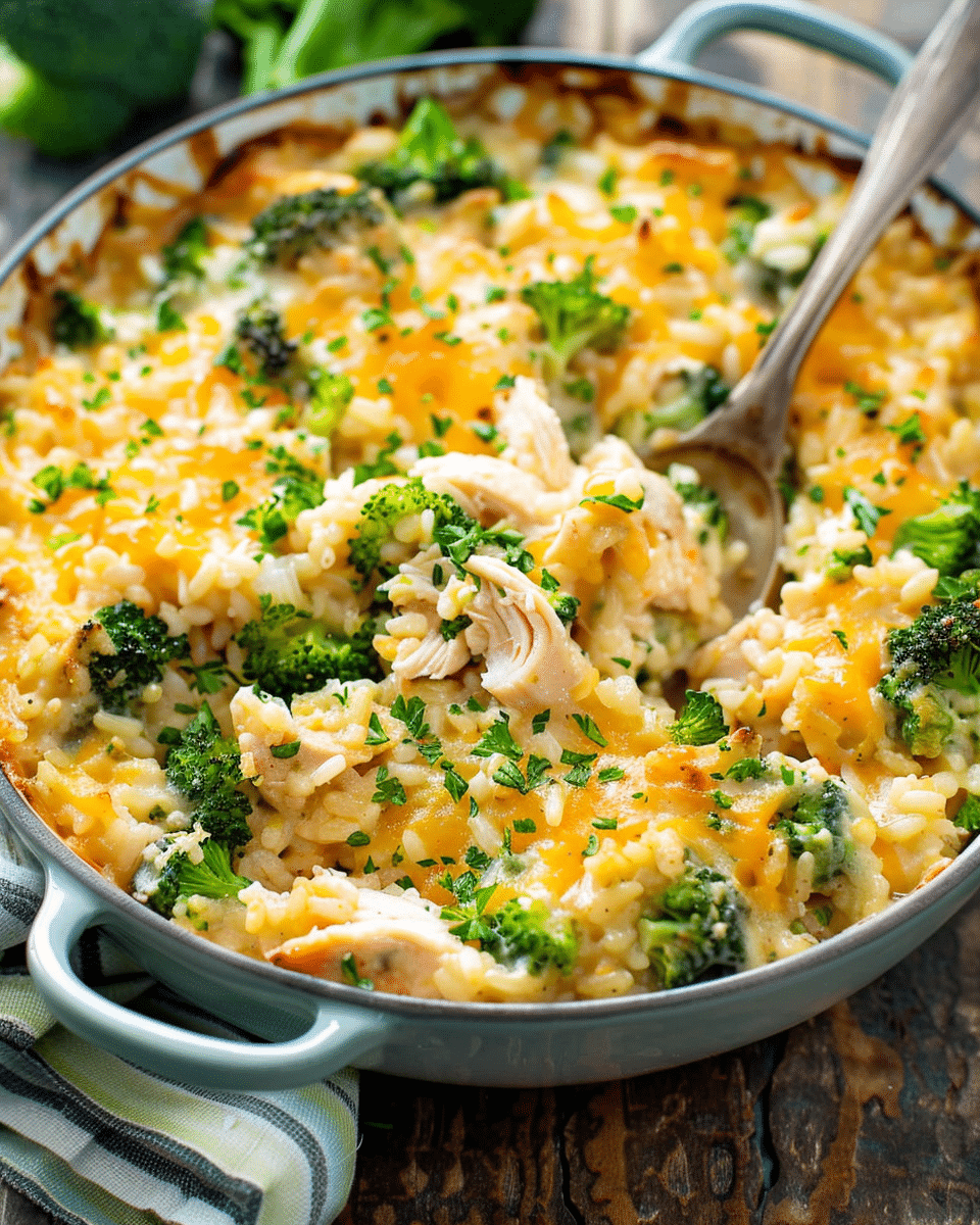 Chicken Broccoli Rice Casserole
