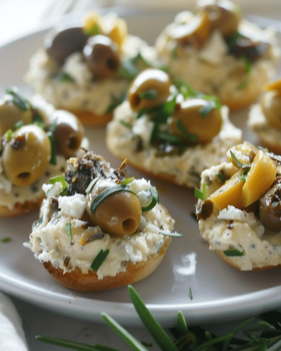 Olive and Feta Bites