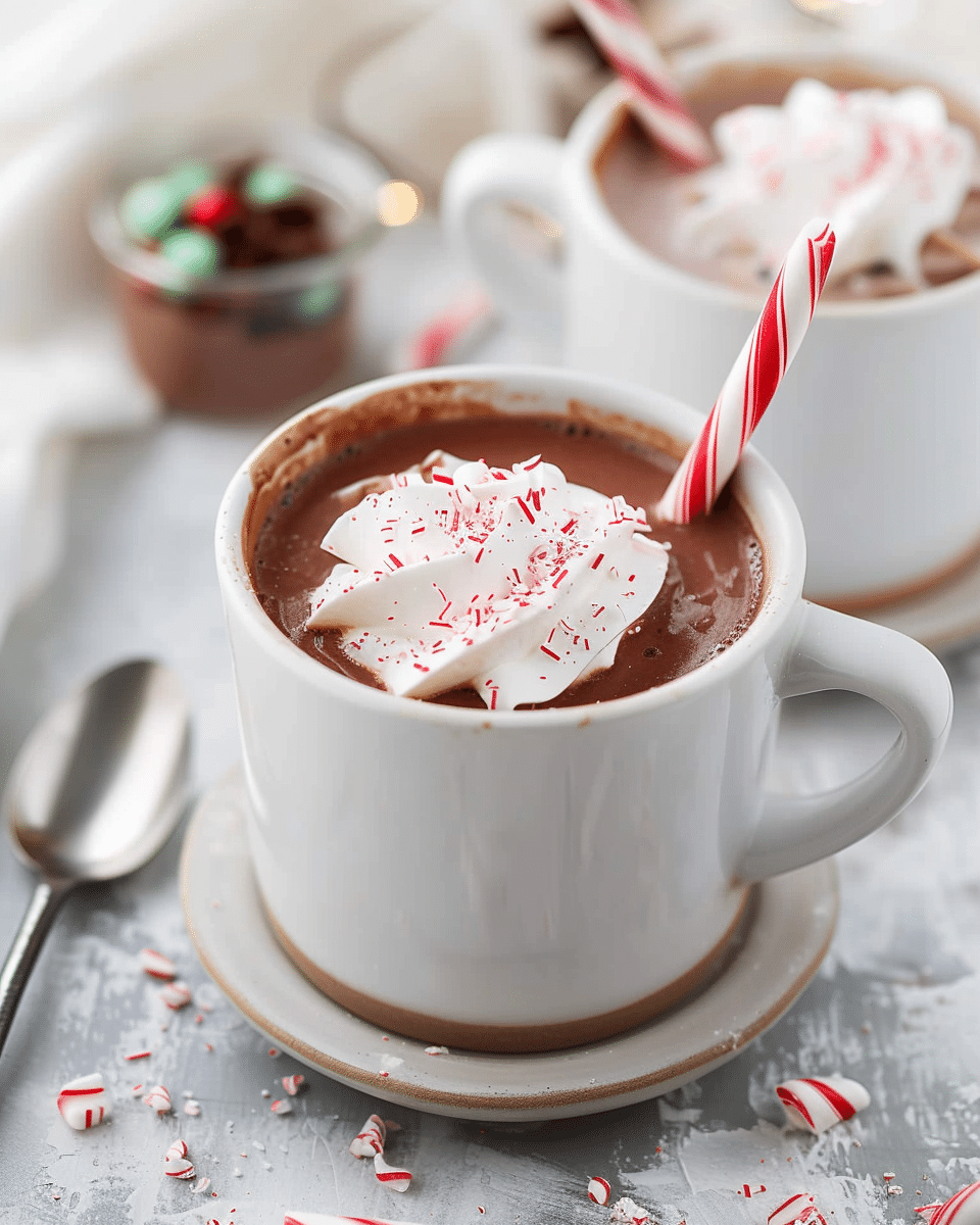 Peppermint Hot Chocolate