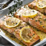Easy Baked Lemon Dijon Salmon