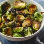 Roasted Brussels Sprouts with Balsamic Vinegar & Honey