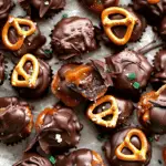 Easy Chocolate Caramel Pretzel Bites