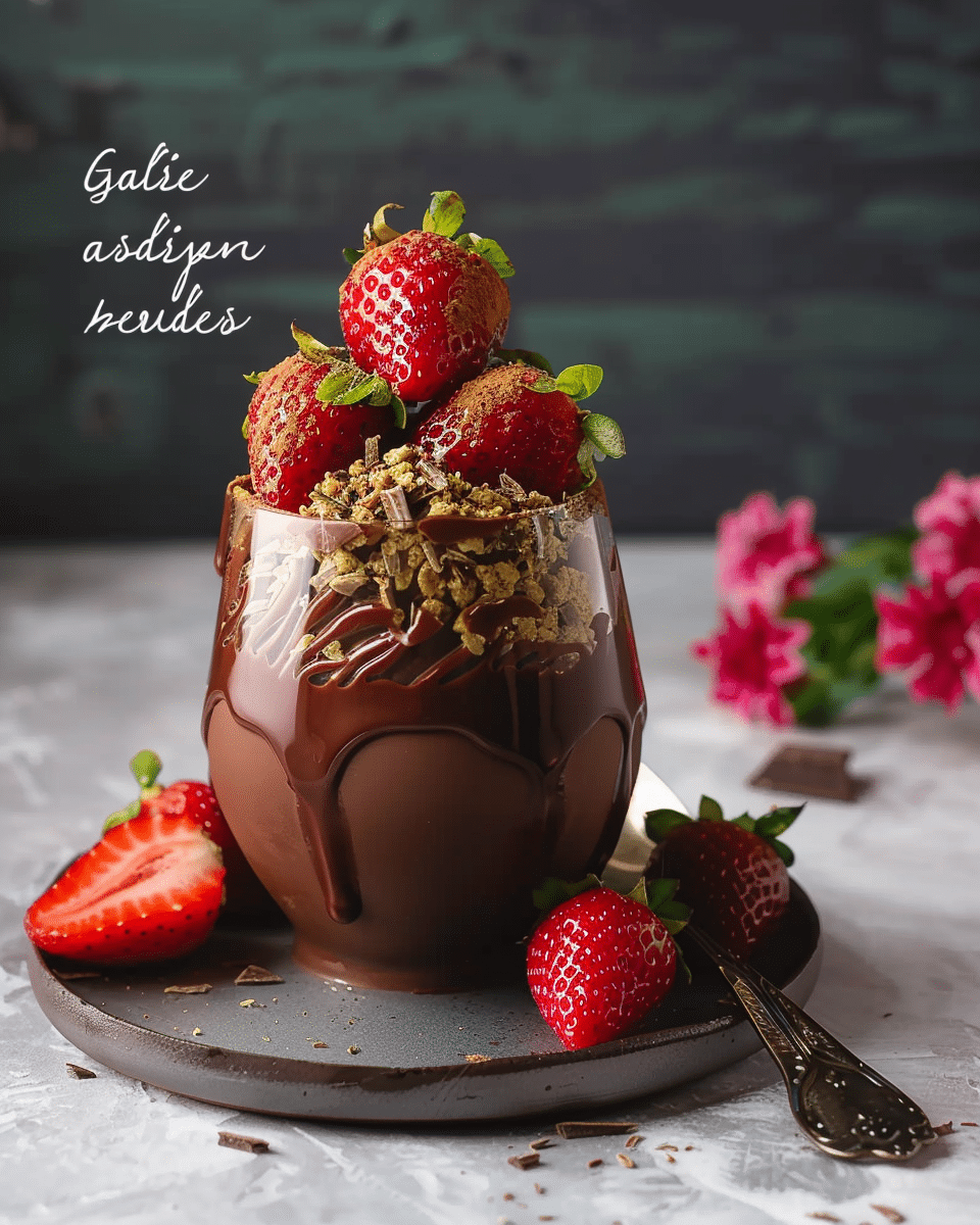 Chocolate Strawberry Cups