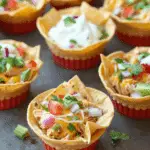 Chicken Taco Cups