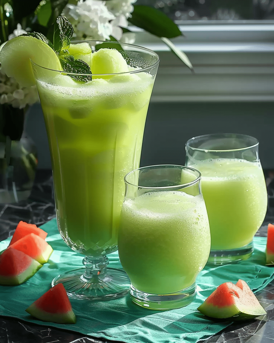 Heavenly Honeydew Juice