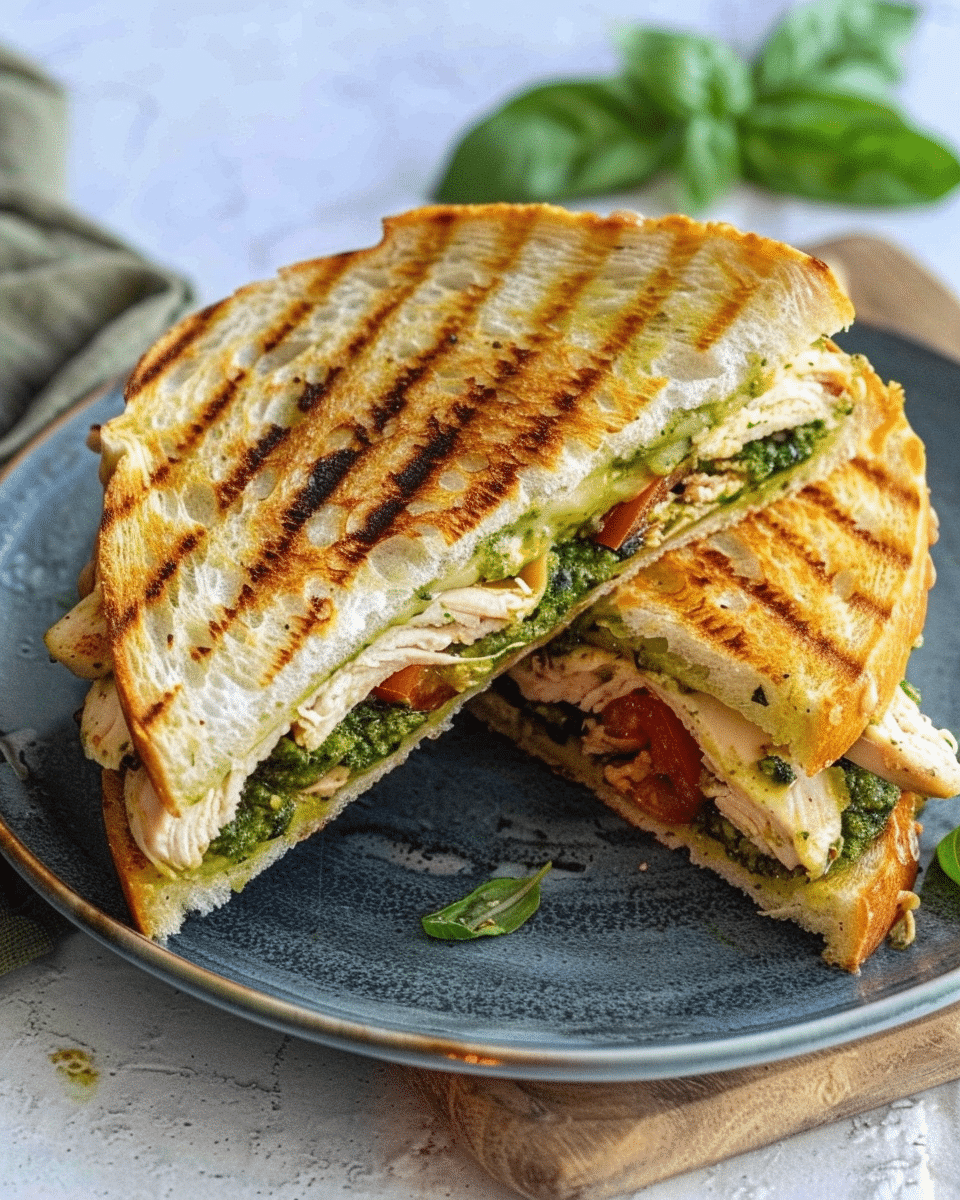 Chicken Pesto Panini